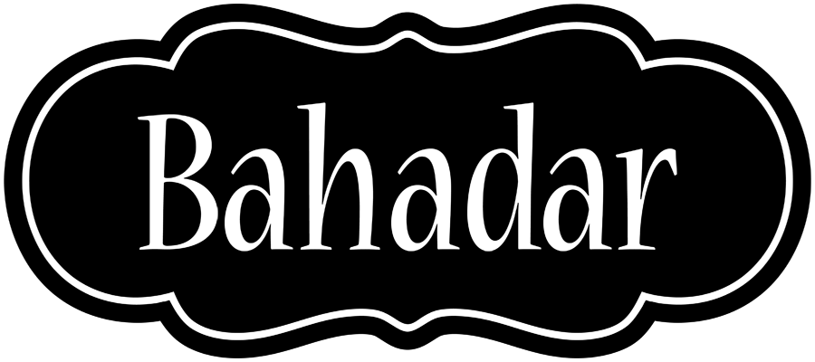 Bahadar welcome logo