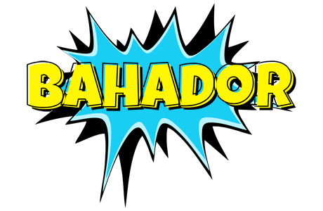 Bahador amazing logo