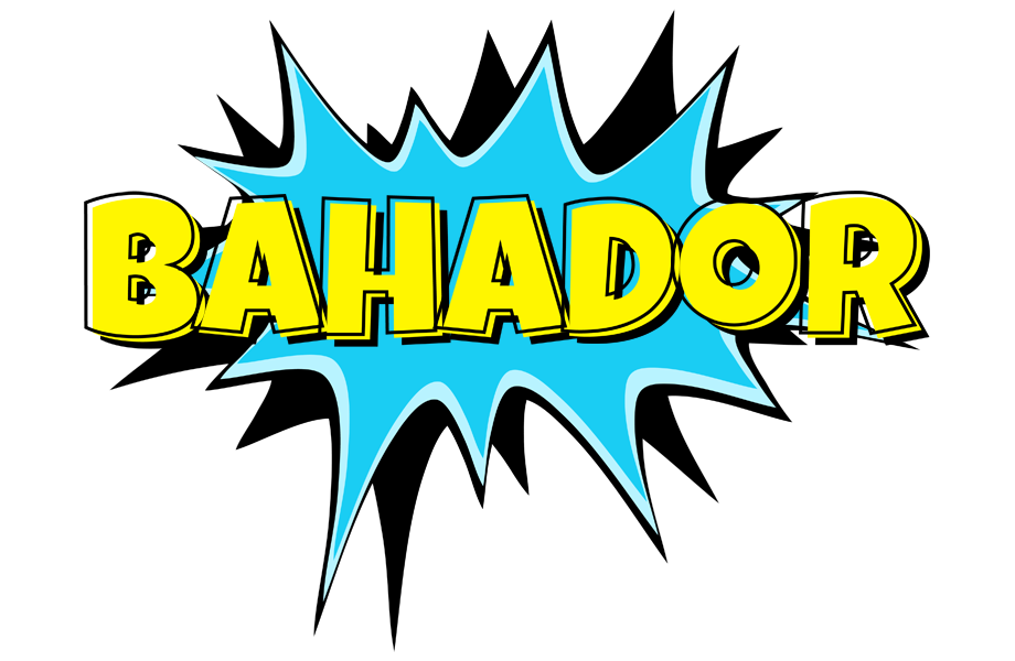Bahador amazing logo