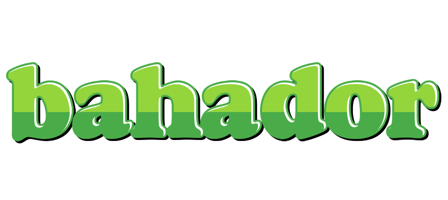 Bahador apple logo