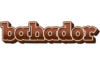 Bahador brownie logo