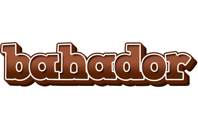 Bahador brownie logo