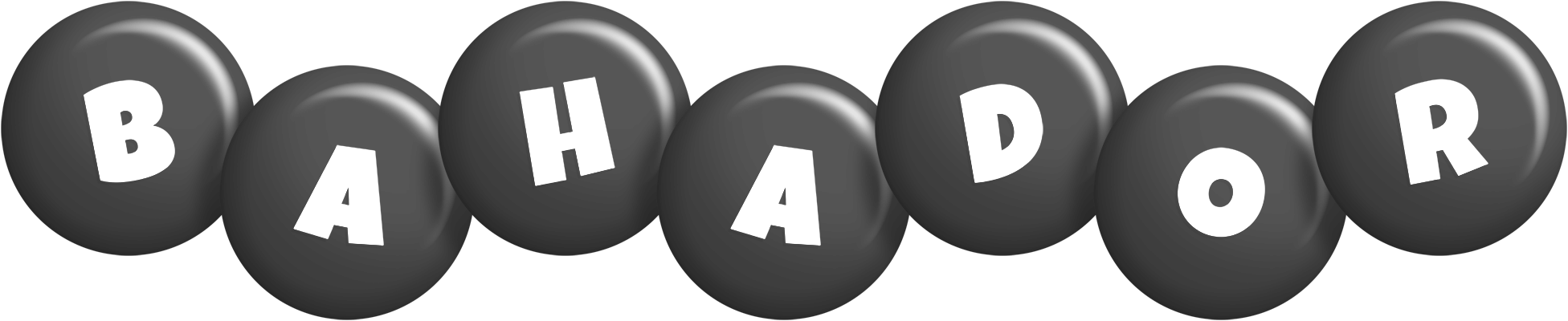 Bahador candy-black logo
