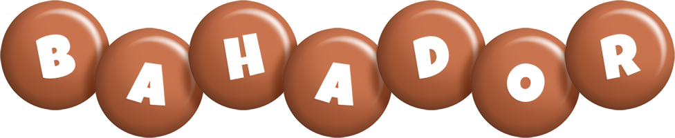 Bahador candy-brown logo