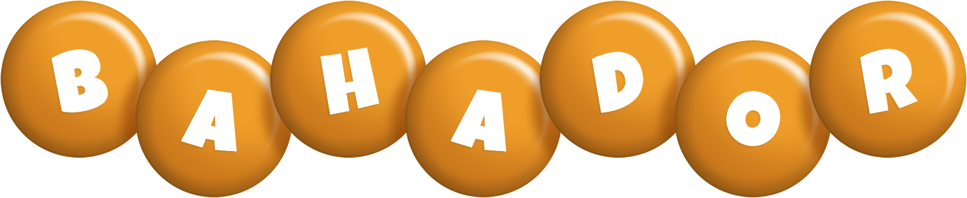 Bahador candy-orange logo