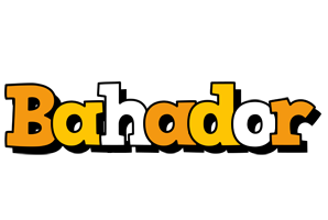 Bahador cartoon logo