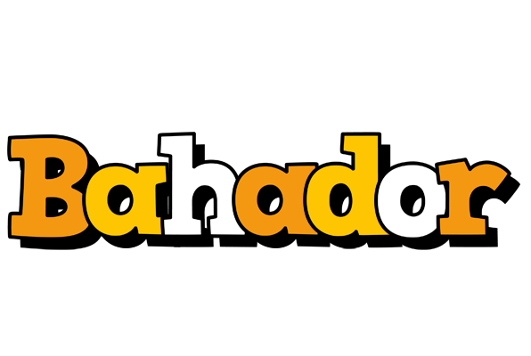 Bahador cartoon logo