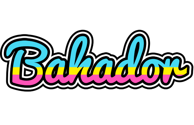 Bahador circus logo