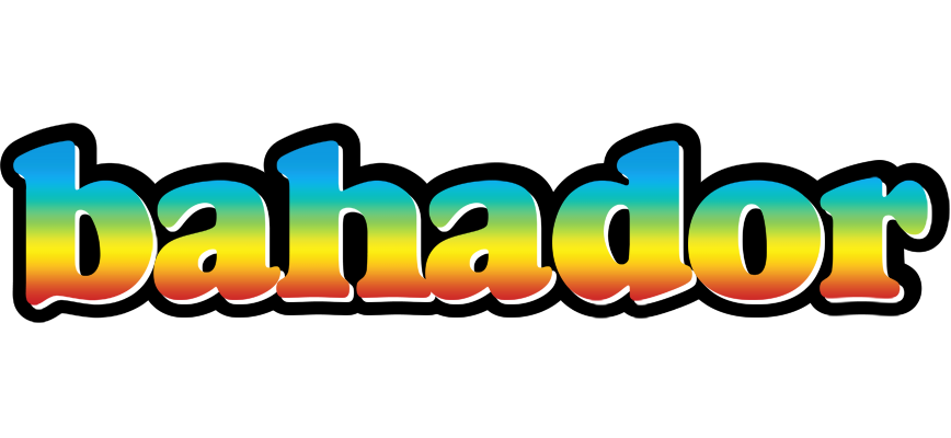 Bahador color logo