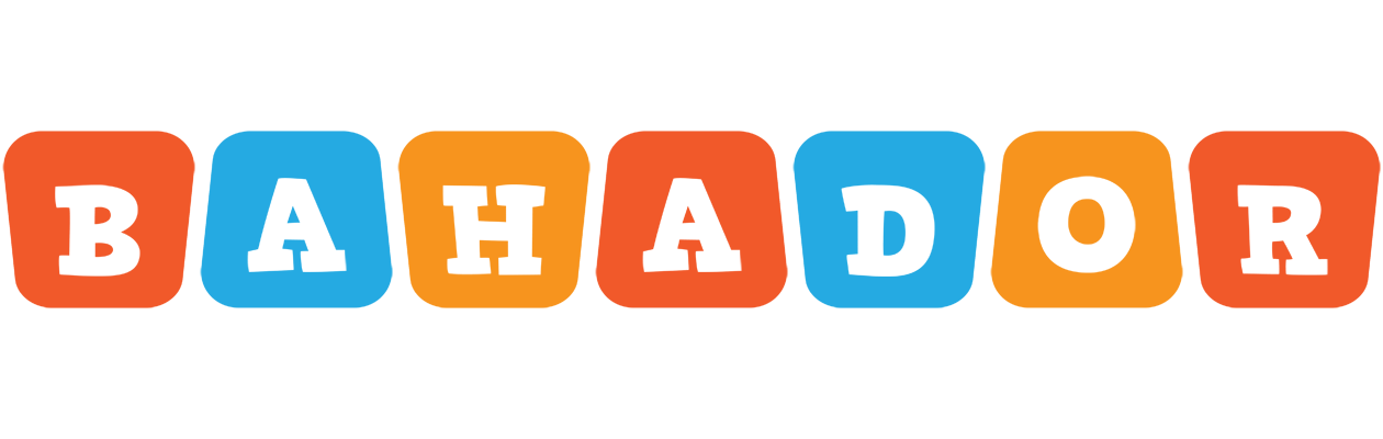 Bahador comics logo