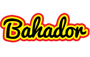 Bahador flaming logo