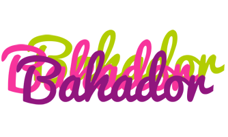 Bahador flowers logo