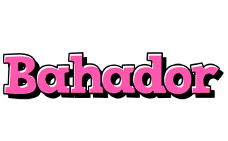 Bahador girlish logo