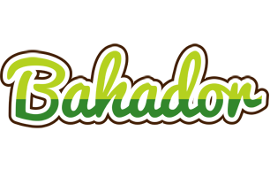 Bahador golfing logo