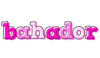 Bahador hello logo