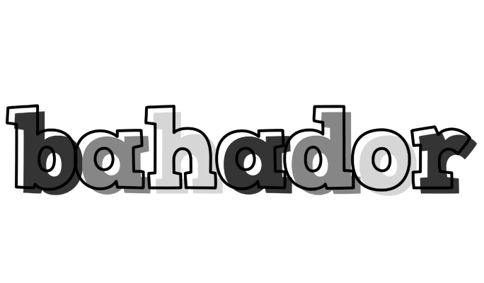 Bahador night logo