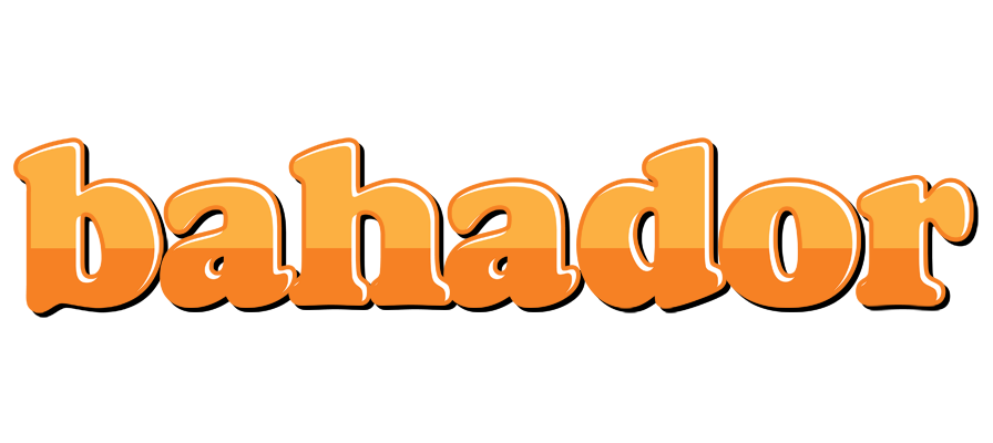 Bahador orange logo