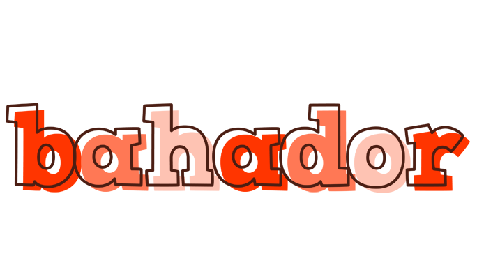 Bahador paint logo