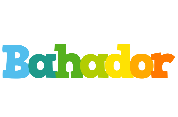 Bahador rainbows logo