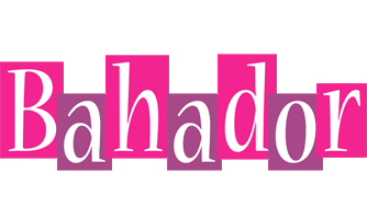 Bahador whine logo