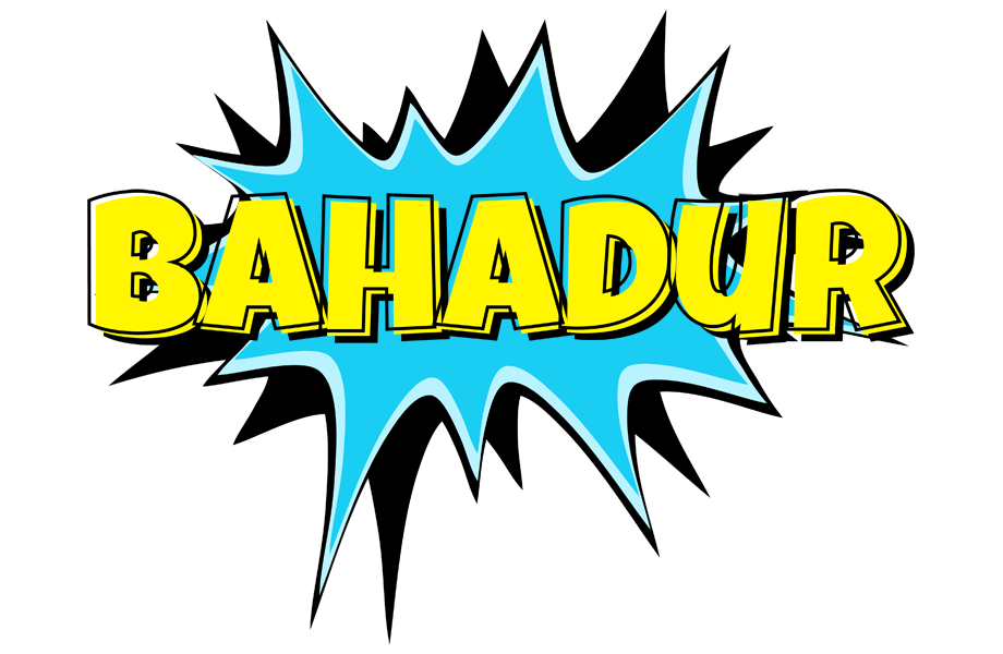 Bahadur amazing logo