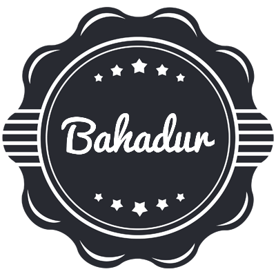 Bahadur badge logo