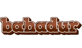 Bahadur brownie logo