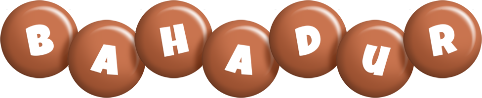 Bahadur candy-brown logo