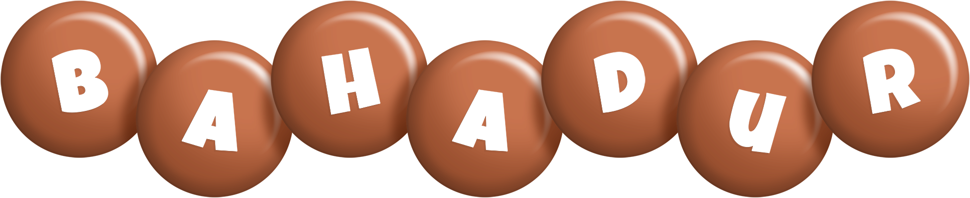 Bahadur candy-brown logo