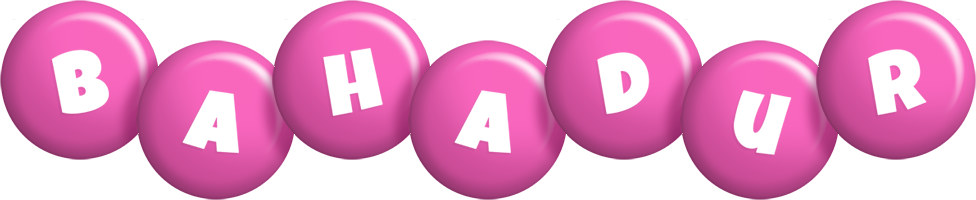 Bahadur candy-pink logo