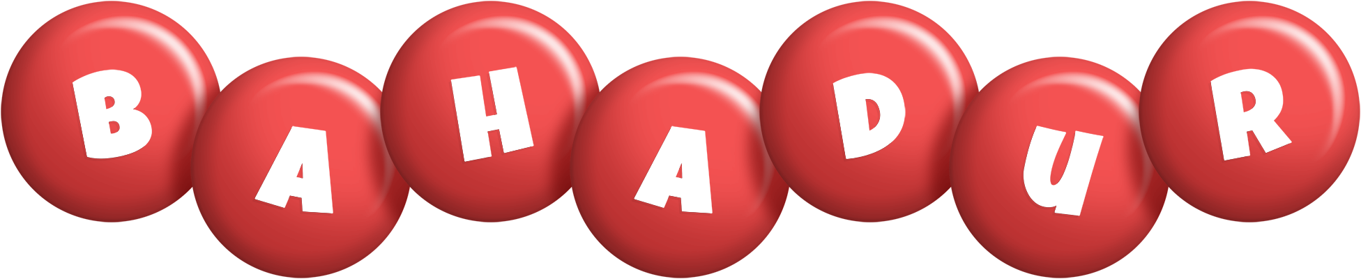 Bahadur candy-red logo
