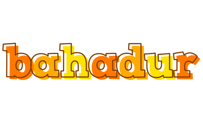 Bahadur desert logo