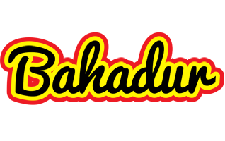 Bahadur flaming logo
