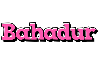 Bahadur girlish logo