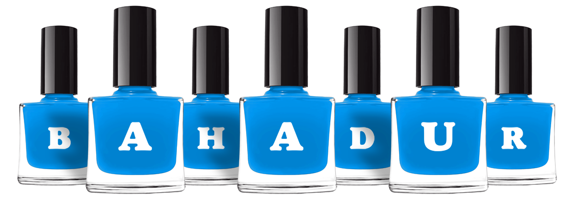 Bahadur glossy logo