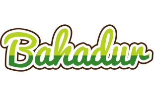 Bahadur golfing logo