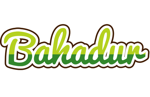Bahadur golfing logo