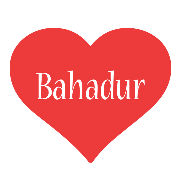 Bahadur love logo