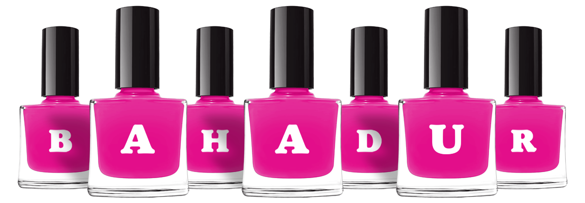 Bahadur nails logo