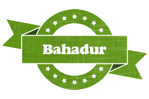 Bahadur natural logo