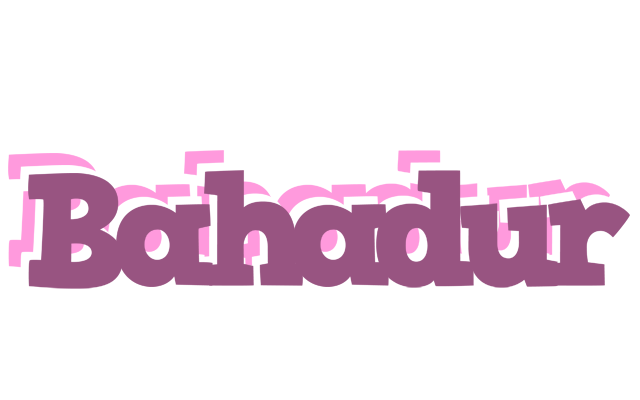 Bahadur relaxing logo