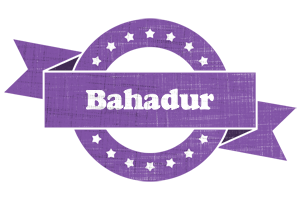 Bahadur royal logo