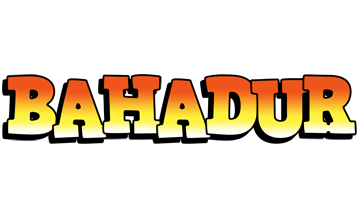 Bahadur sunset logo