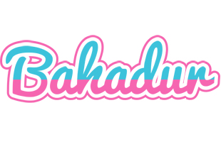 Bahadur woman logo