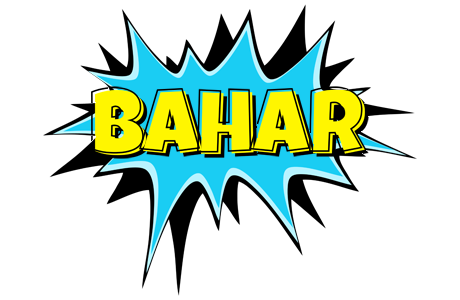 Bahar amazing logo