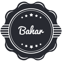 Bahar badge logo