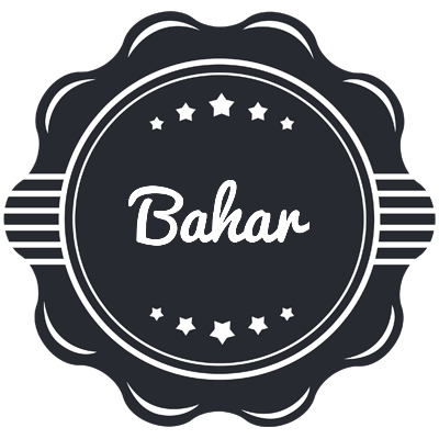 Bahar badge logo