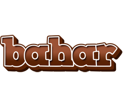Bahar brownie logo