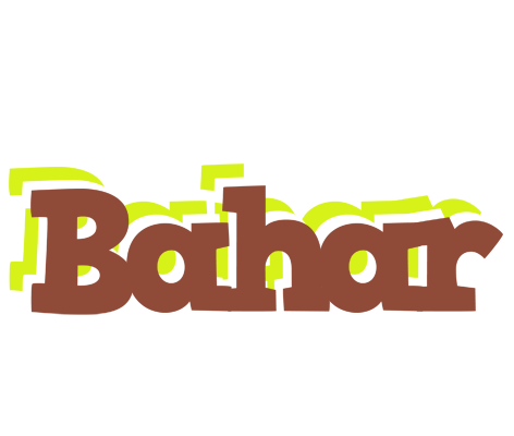 Bahar caffeebar logo