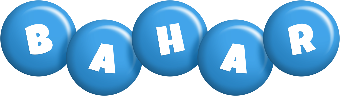 Bahar candy-blue logo